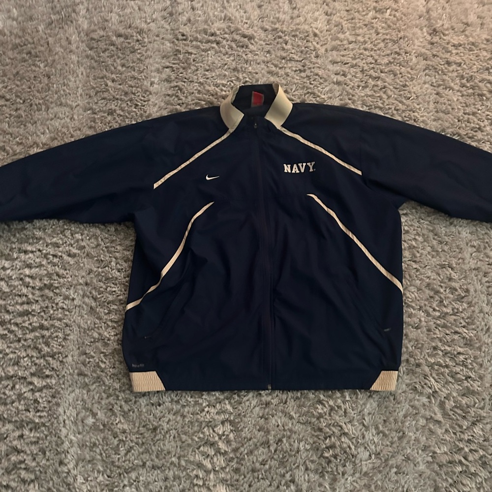 United States Naval Academy light weight jacket- Nike
